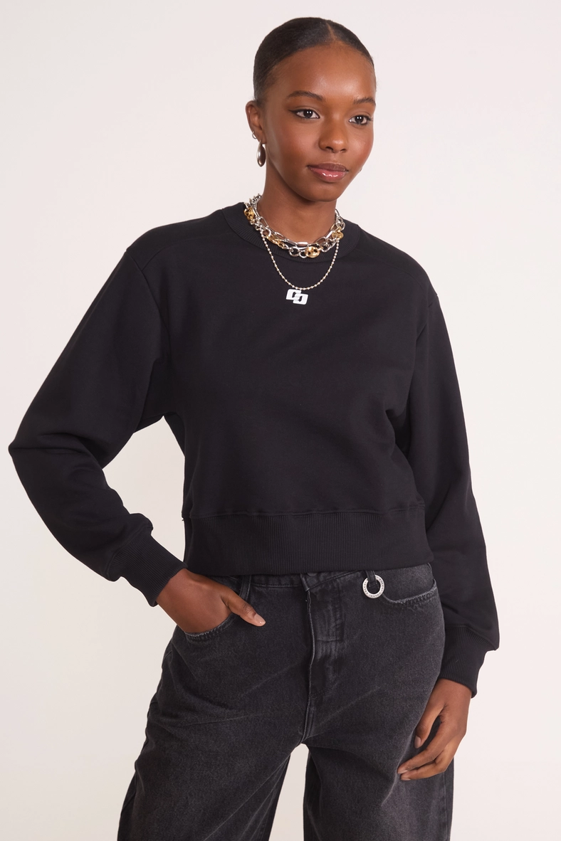 Blusão Feminino Slim Com Logo