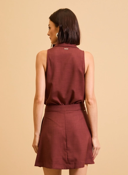 Body Alfaiataria Gola Blazer