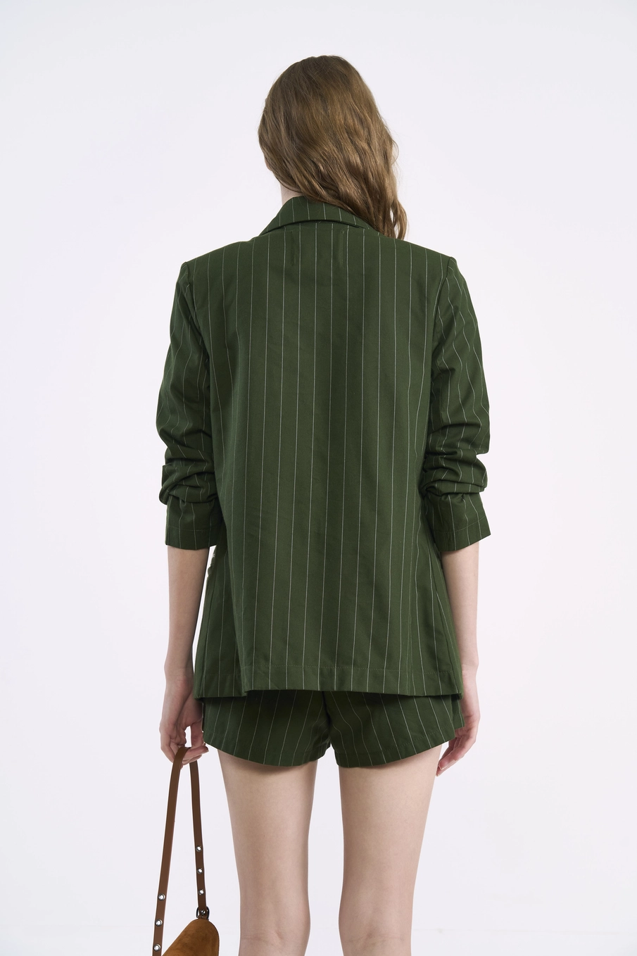 Blazer Risca De Giz Estampados
