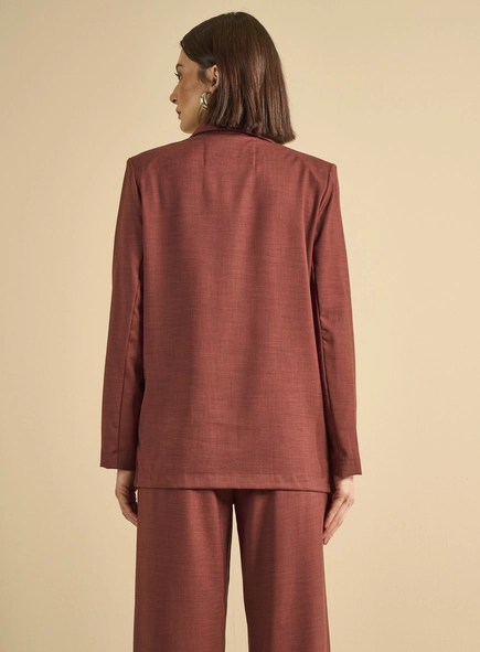 Blazer Alfaiataria Feminino Reto