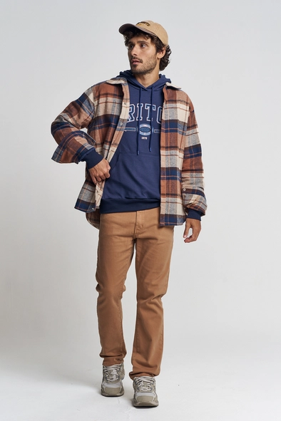 Jaqueta Masculina Reta Xadrez