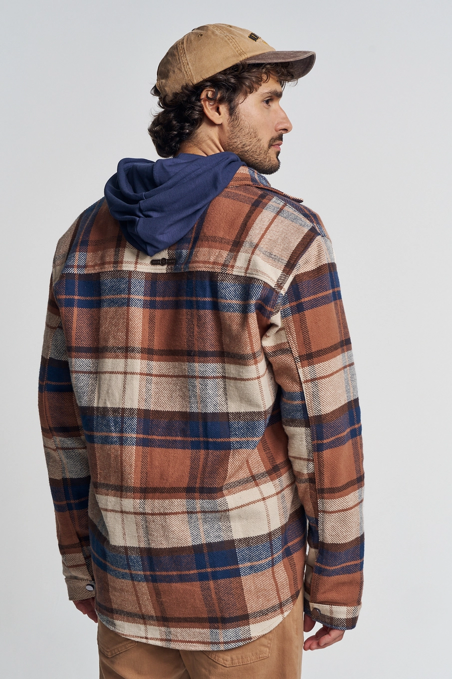 Jaqueta Masculina Reta Xadrez Estampados 3