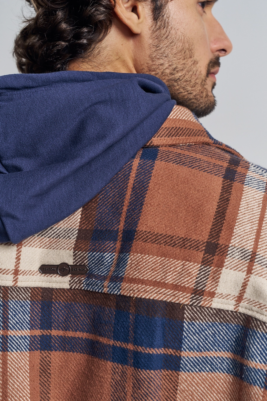 Jaqueta Masculina Reta Xadrez Estampados 4