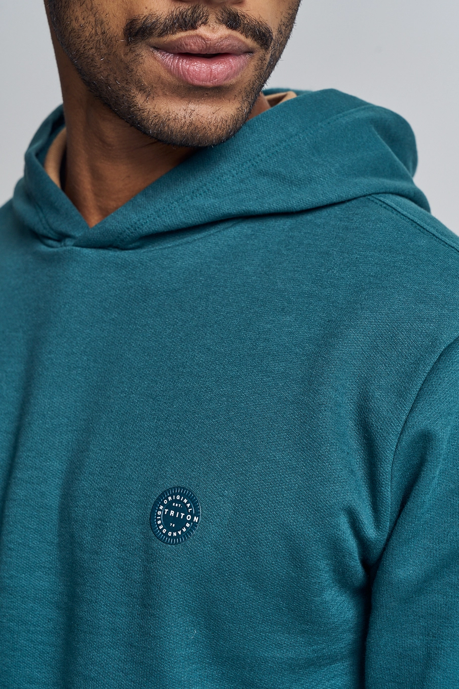 Blusão Moletom Masculino Com Capuz Verde 4