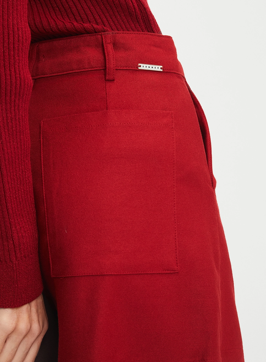 Short Alfaiataria Classic Vermelho 3