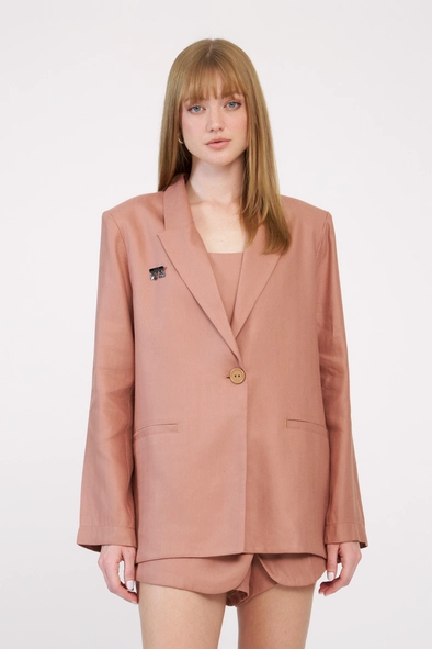 Blazer Alfaiataria Feminino Oversized