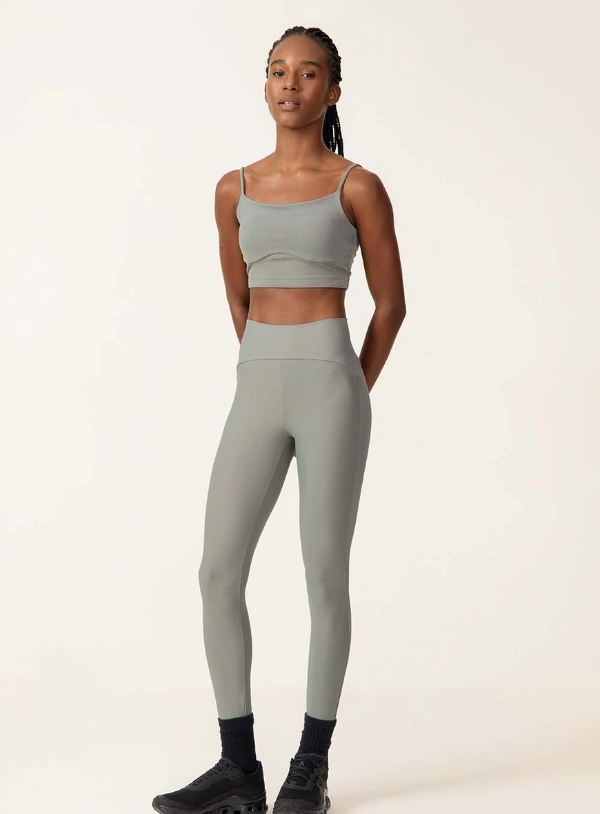 Calça Legging Cós Alto Recorte Anatômico