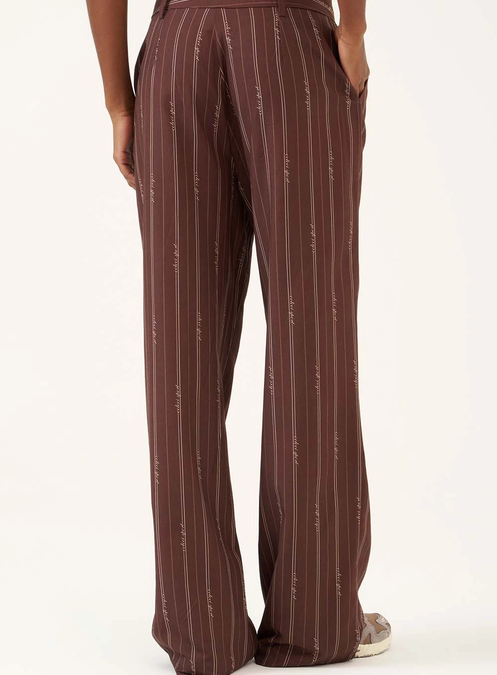 Calça De Alfaiataria Esportiva Wide Leg Estampados