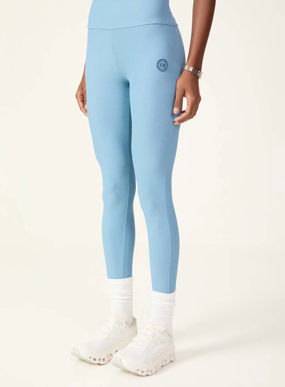 Calça Legging Fitness Cintura Alta Azul