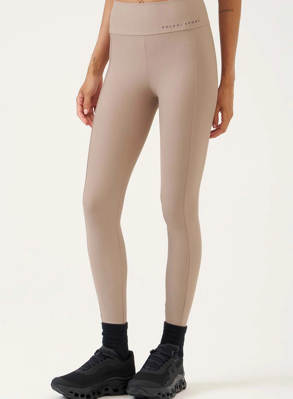 Calça Legging Active Cintura Alta Cinza