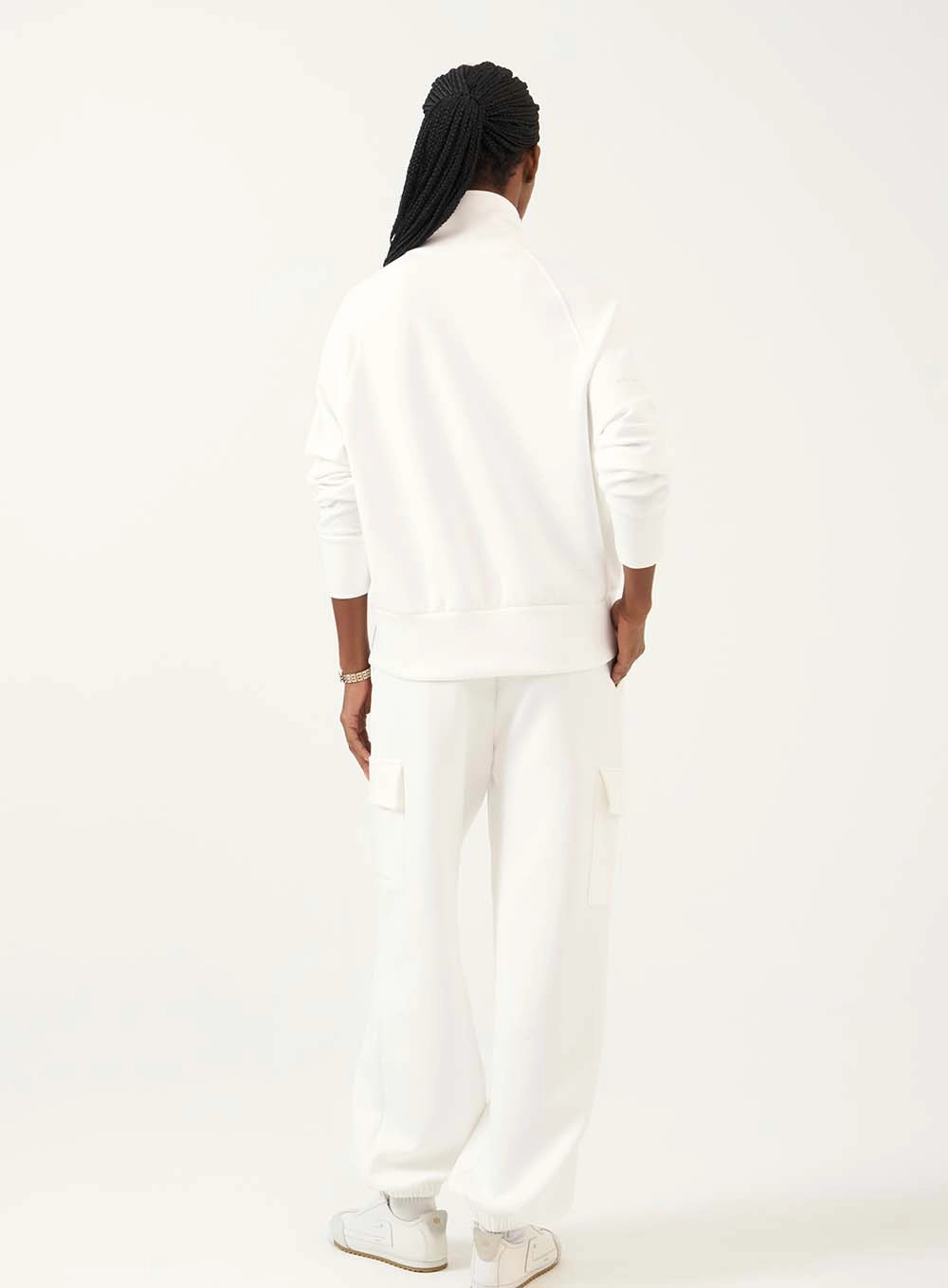 Calça Cargo Com Cintura Alta Off