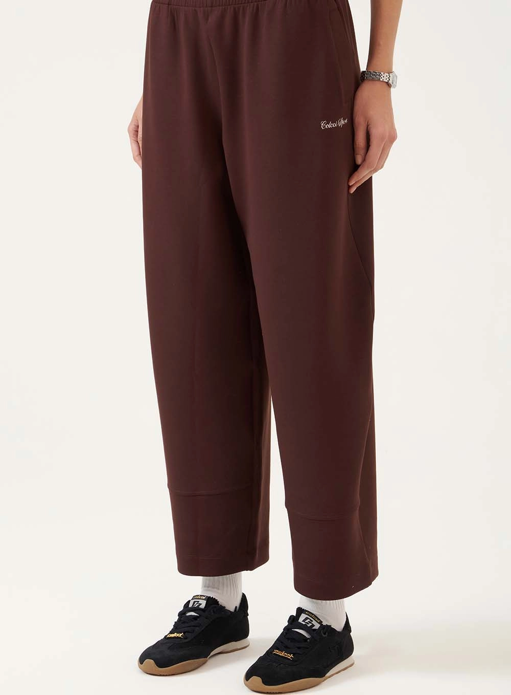 Calça Pantalona Conforto Modal Marrom