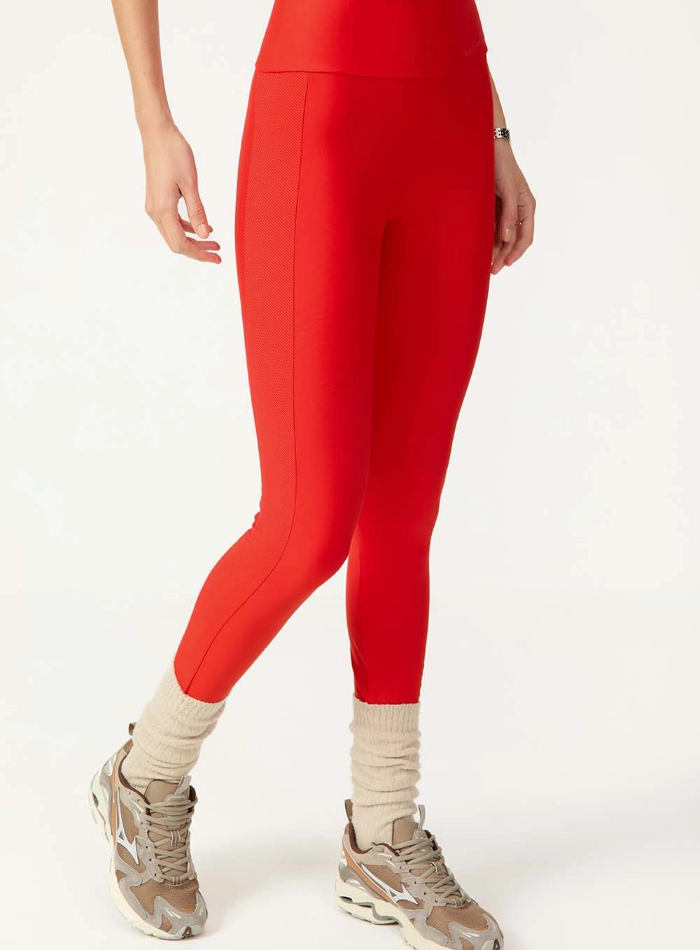 Calça Legging Esportiva Ajustada Vermelho