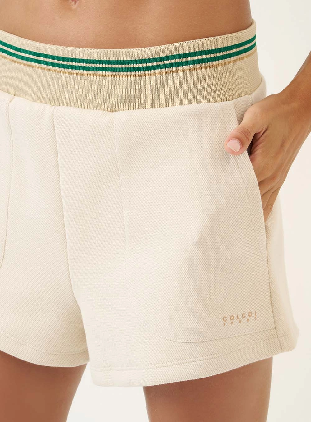 Short Boxer Confort Bege
