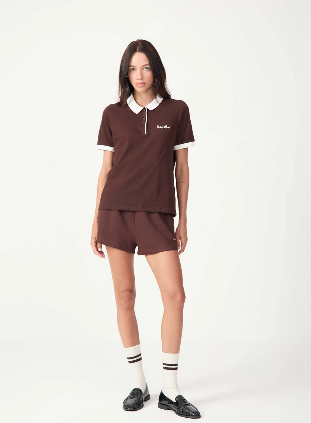 Short Boxer Toque De Seda Modal Marrom