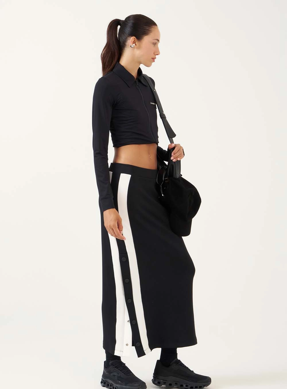 Jaqueta Cropped Performance Preto