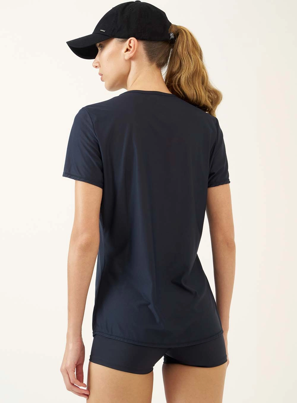 Camiseta Esportiva Manga Curta Preto