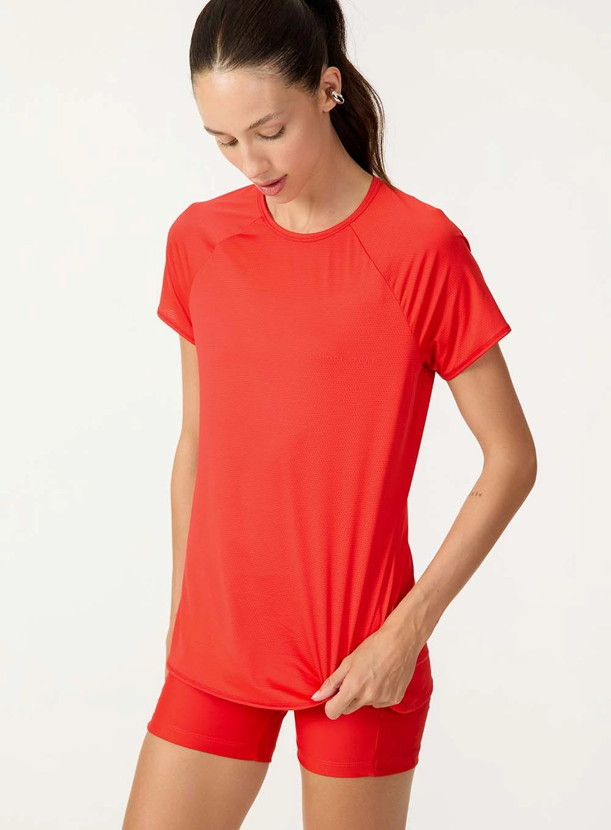 Blusa Manga Curta Fluidez