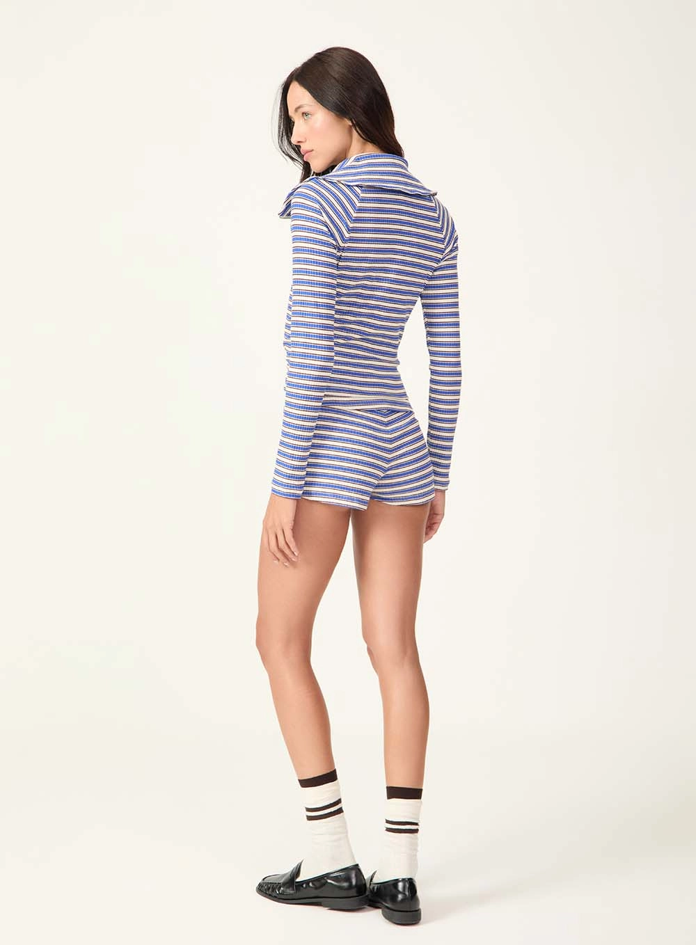 Blusa Manga Longa Listrada Estampados