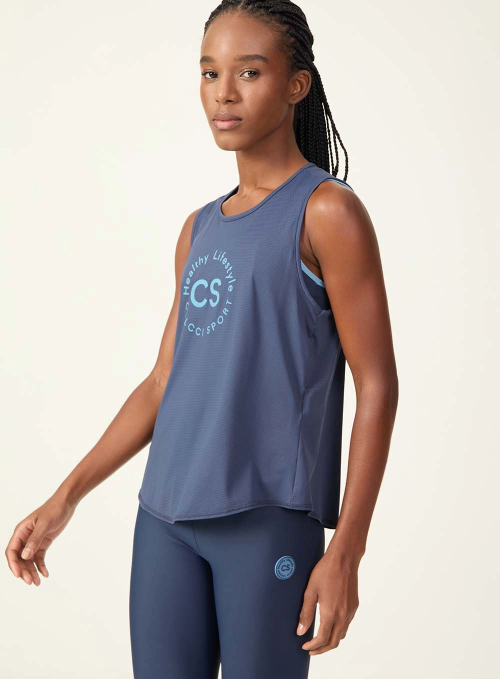 Regata Respirável Comfort Azul