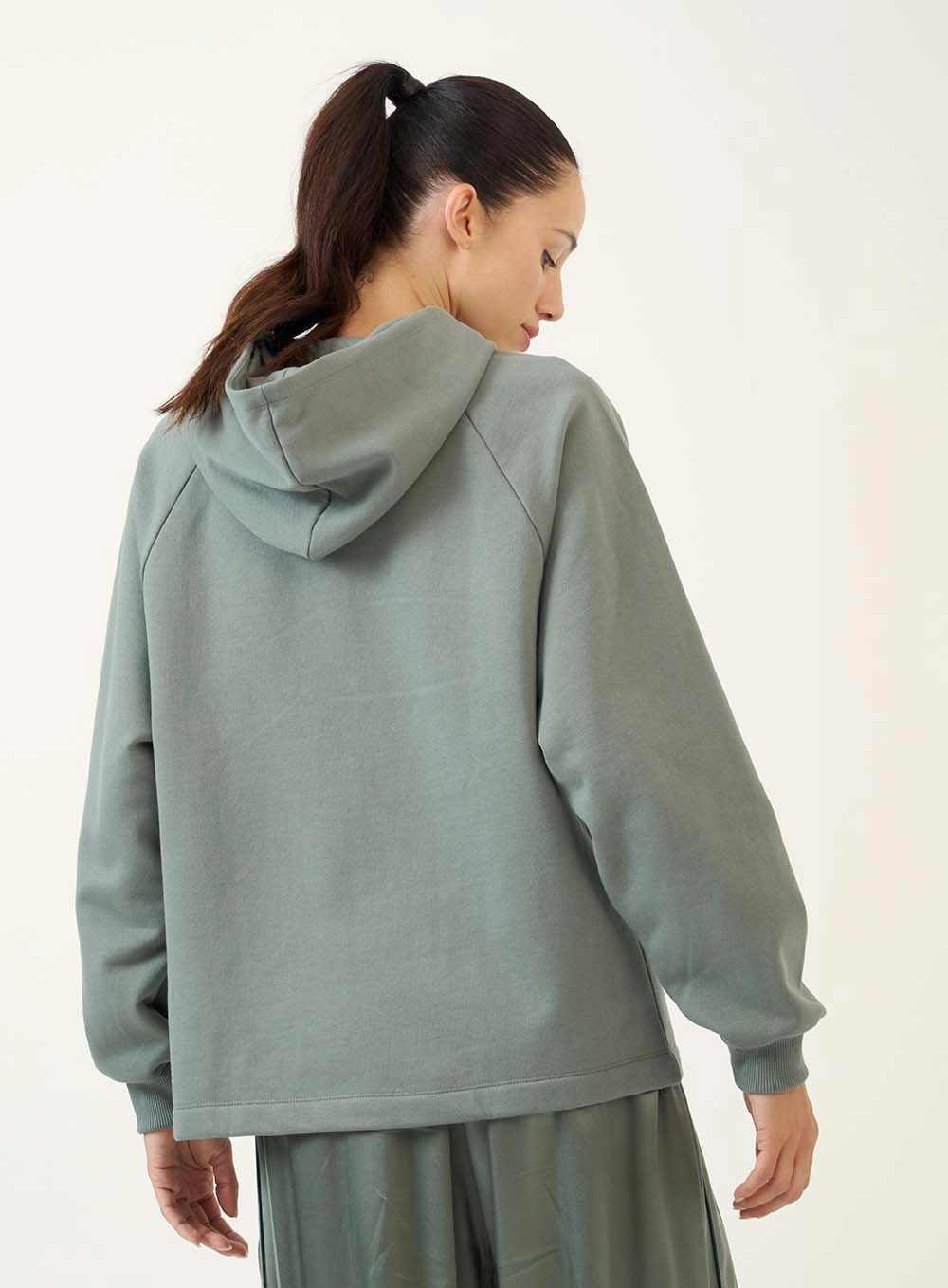 Blusão Hoodie Oversized Athletics Verde