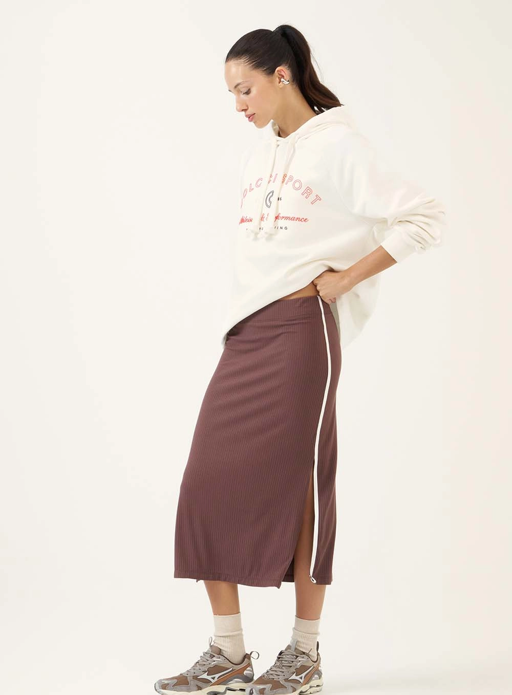 Blusão Oversized Com Capuz Off