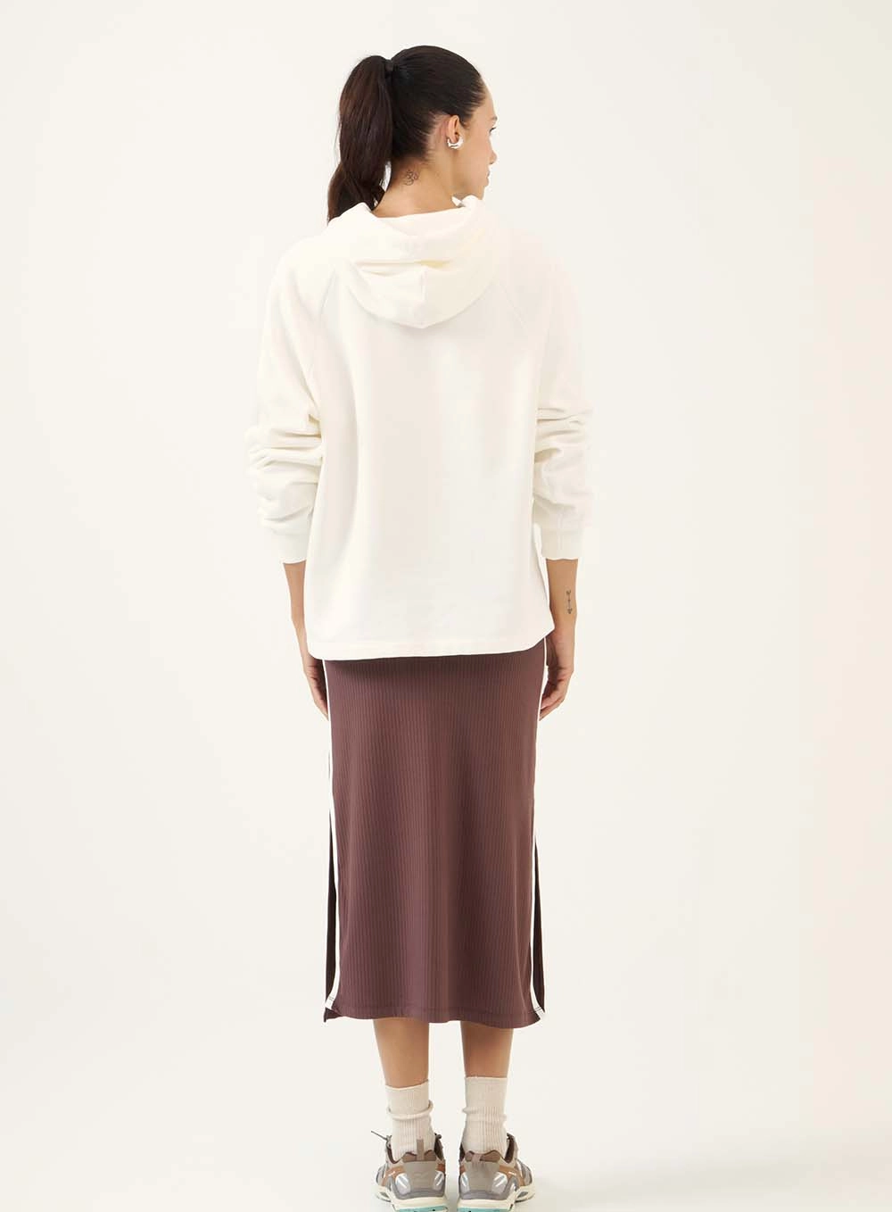 Blusão Oversized Com Capuz Off