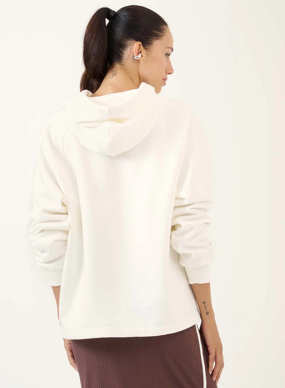 Blusão Oversized Com Capuz Off