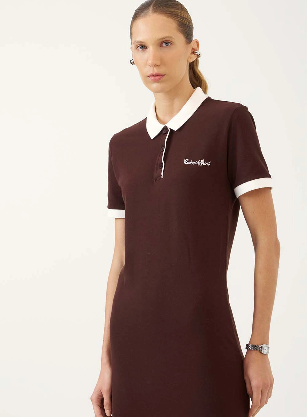 Vestido Colcci Marrom