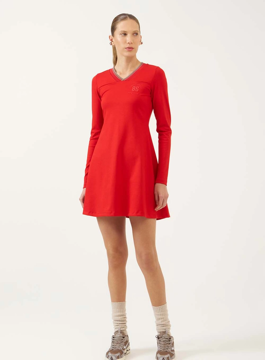Vestido Evasê Casual Esportivo