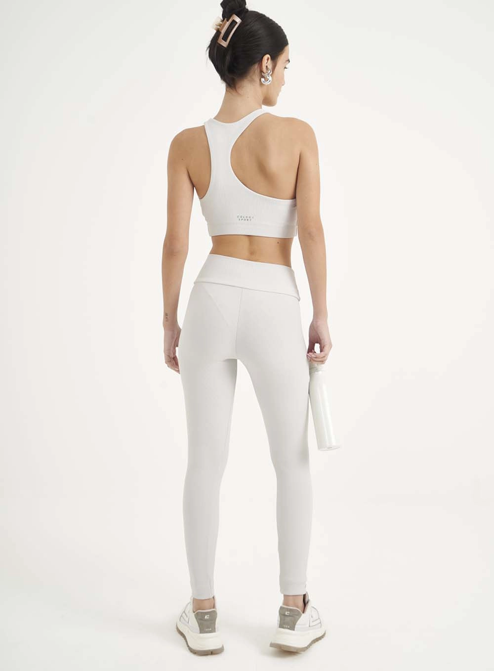Calça Legging Performance Fit Cinza