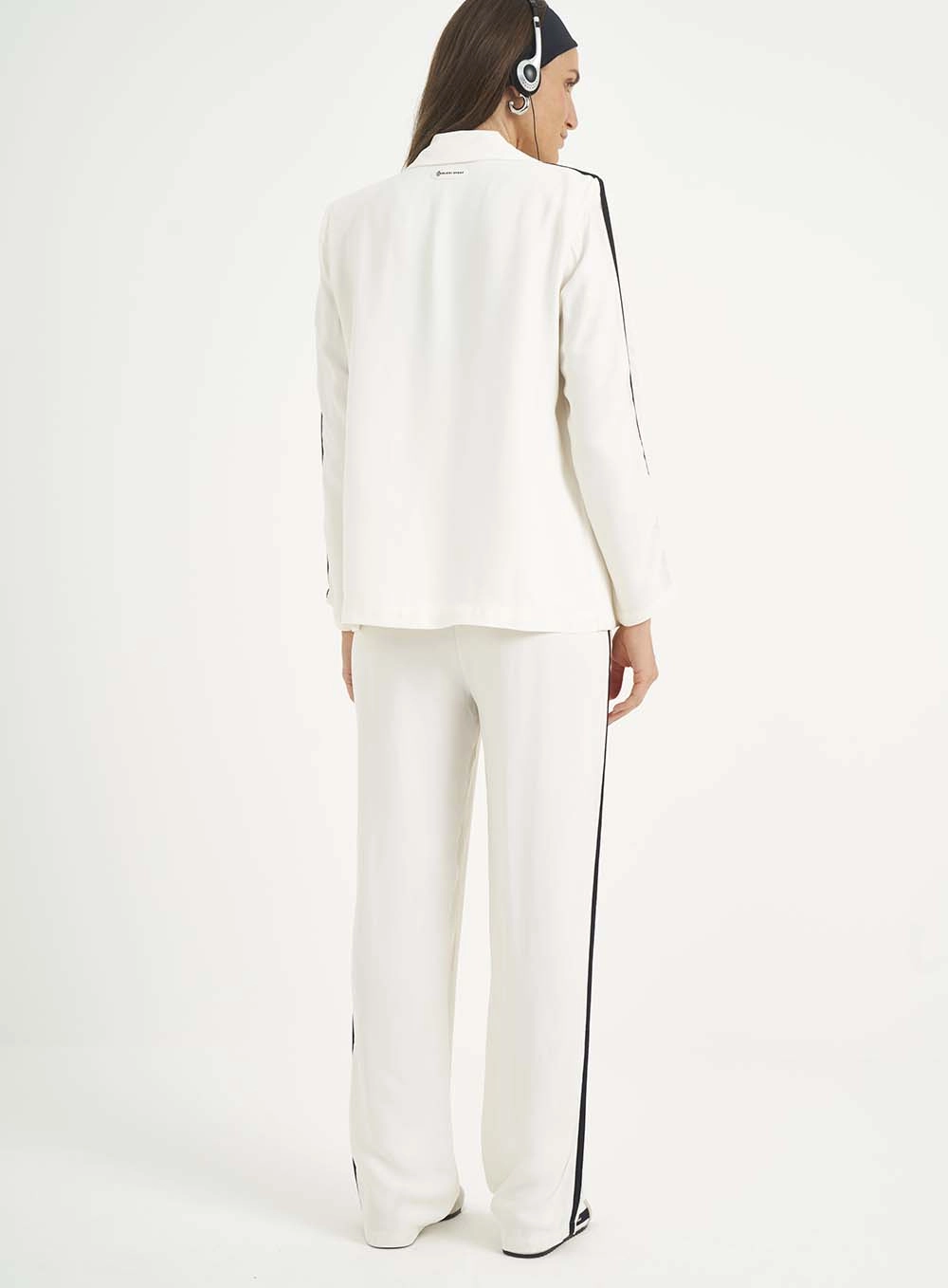 Calca Tecido Plano  Feminino Colcci Sport Off
