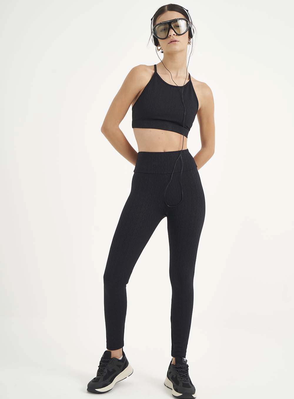 Calça Legging Feminina Jacquard Estampados