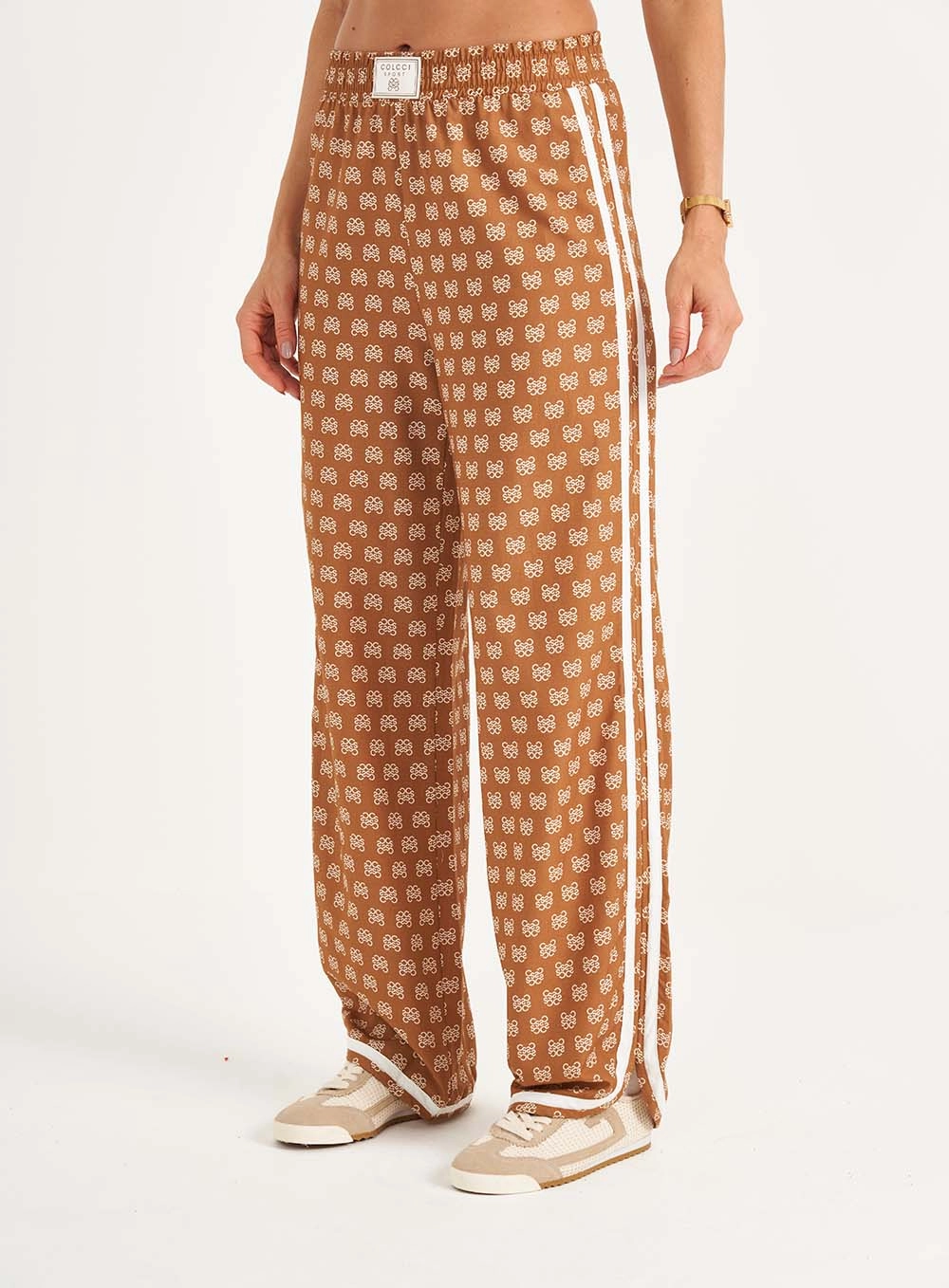 Calça Feminina Wide Leg Estampada Estampados
