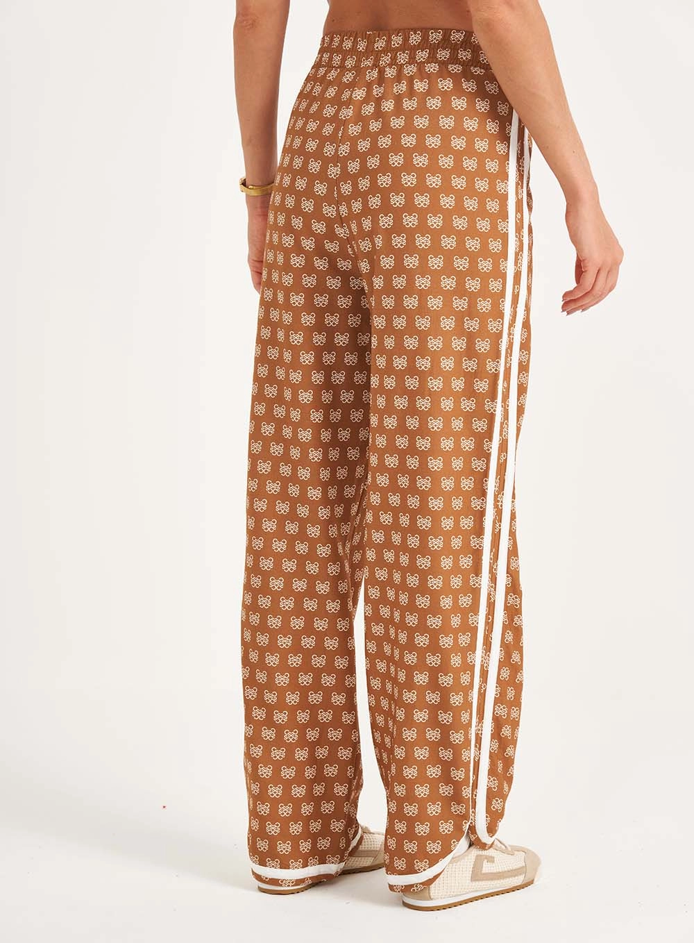 Calça Feminina Wide Leg Estampada Estampados
