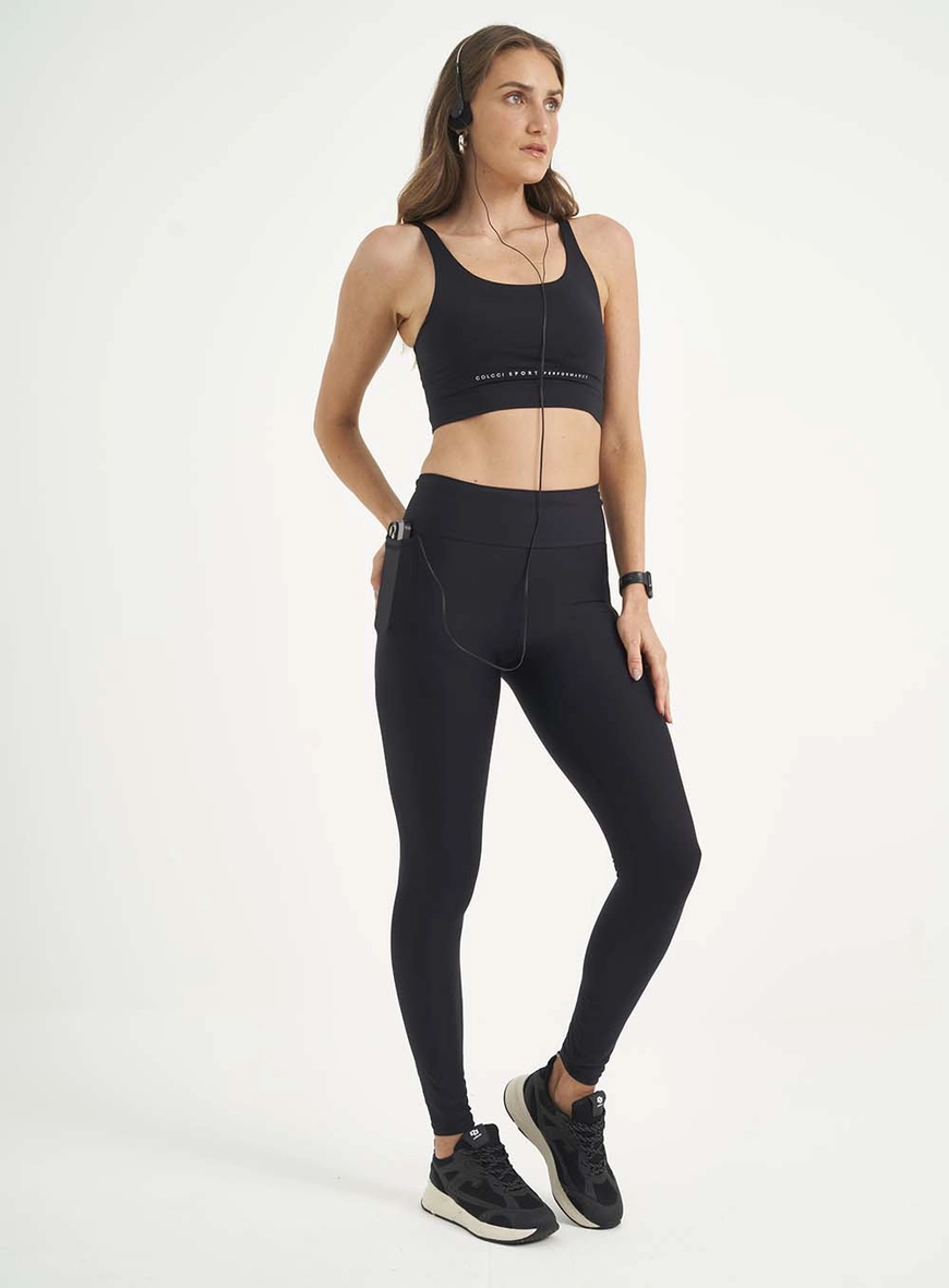 Calça Legging Perfect Fit Com Bolsos