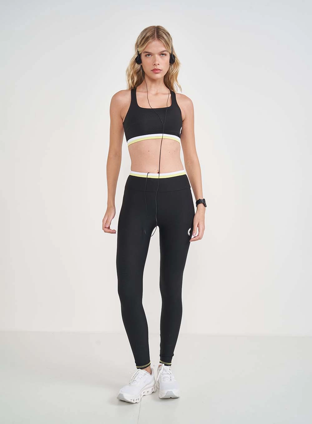 Calça Legging Perfect Fit - Contrast Preto