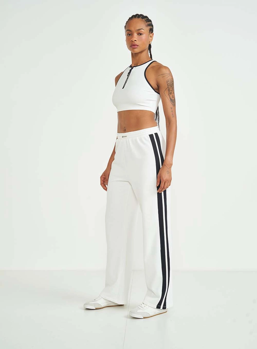 Calça Moletom Feminina Wide Leg