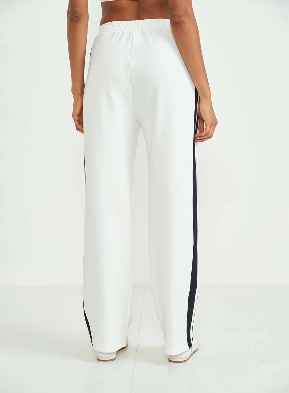 Calça Moletom Feminina Wide Leg Off-Shell