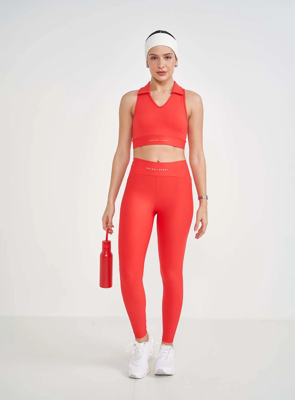 Calça Legging Perfect Fit - Vermelho Vermelho