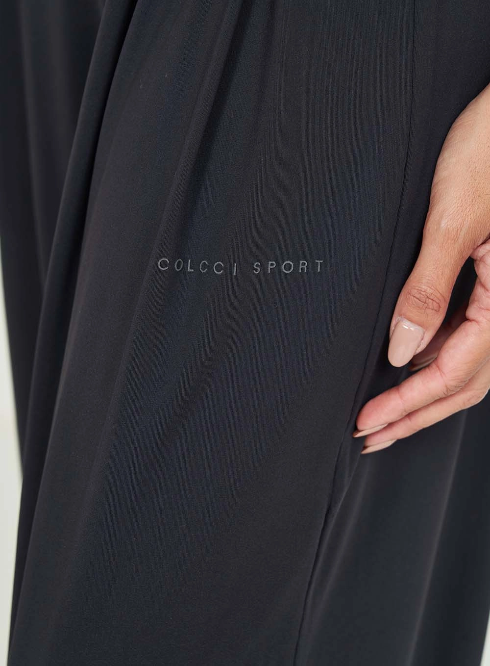 Calça Feminina Comfort Plissada Preto