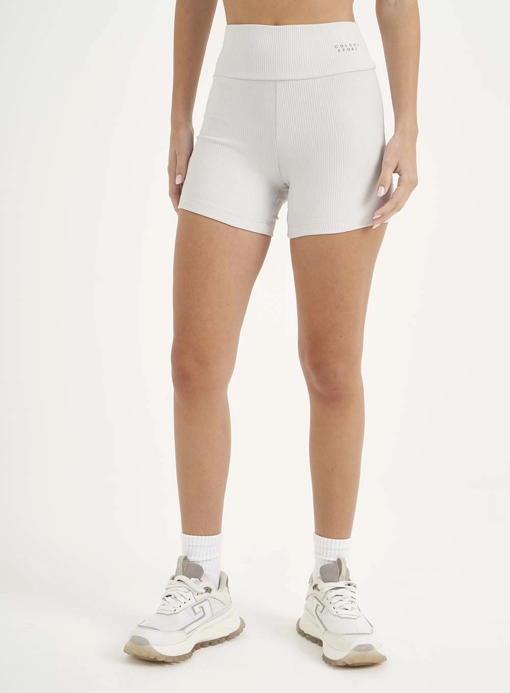 Bermuda Feminina Velocity Mid Canelada Cinza