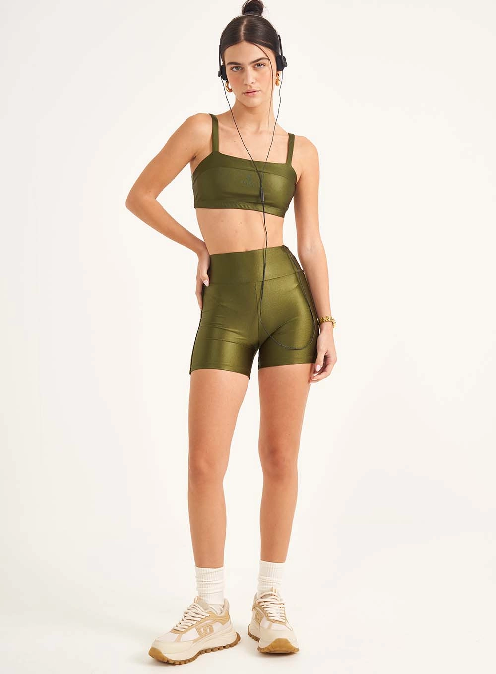 Bermuda Feminina Perfect Fit Velocity Verde