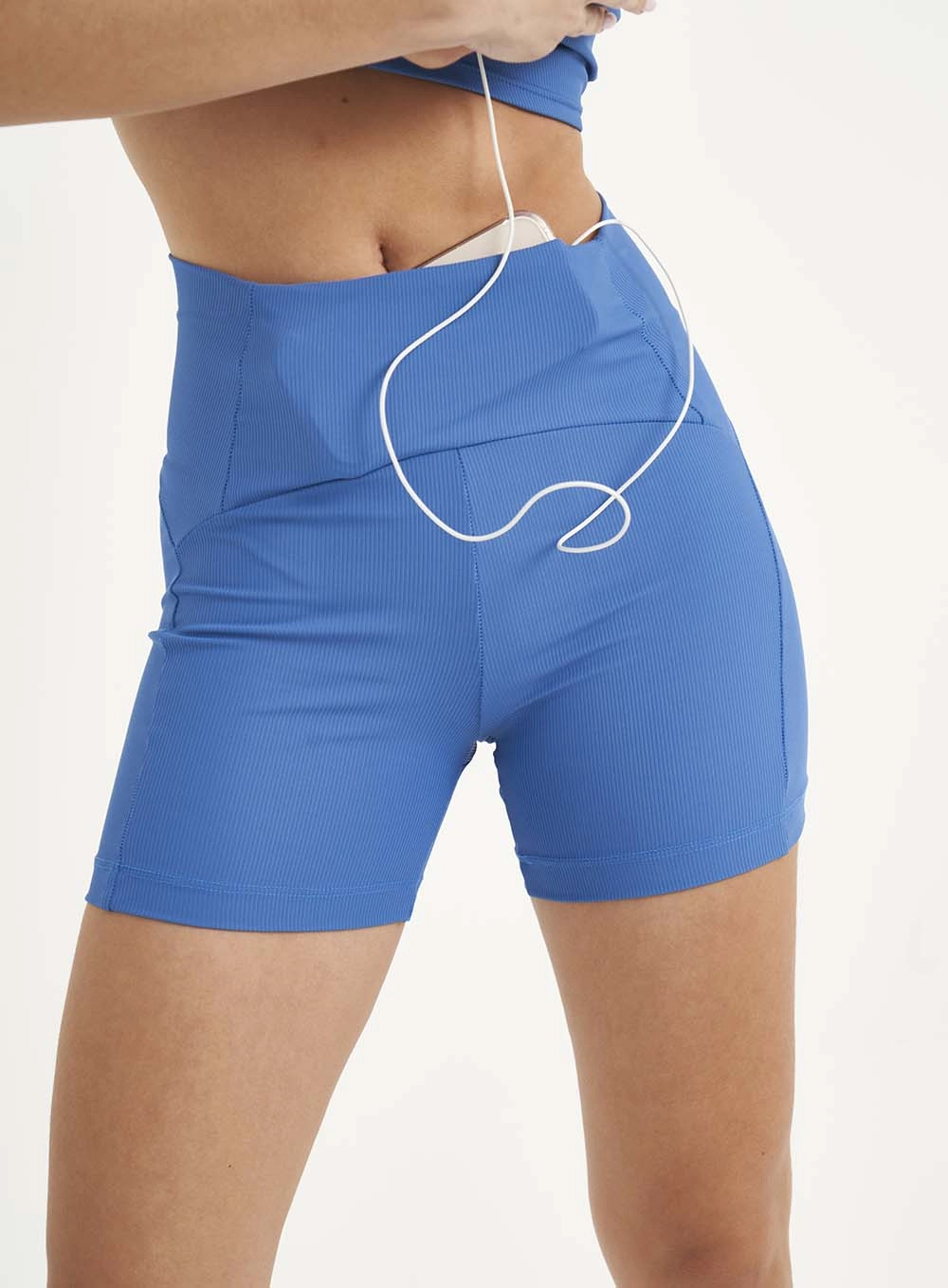 Bermuda Feminina Perfect Fit Azul