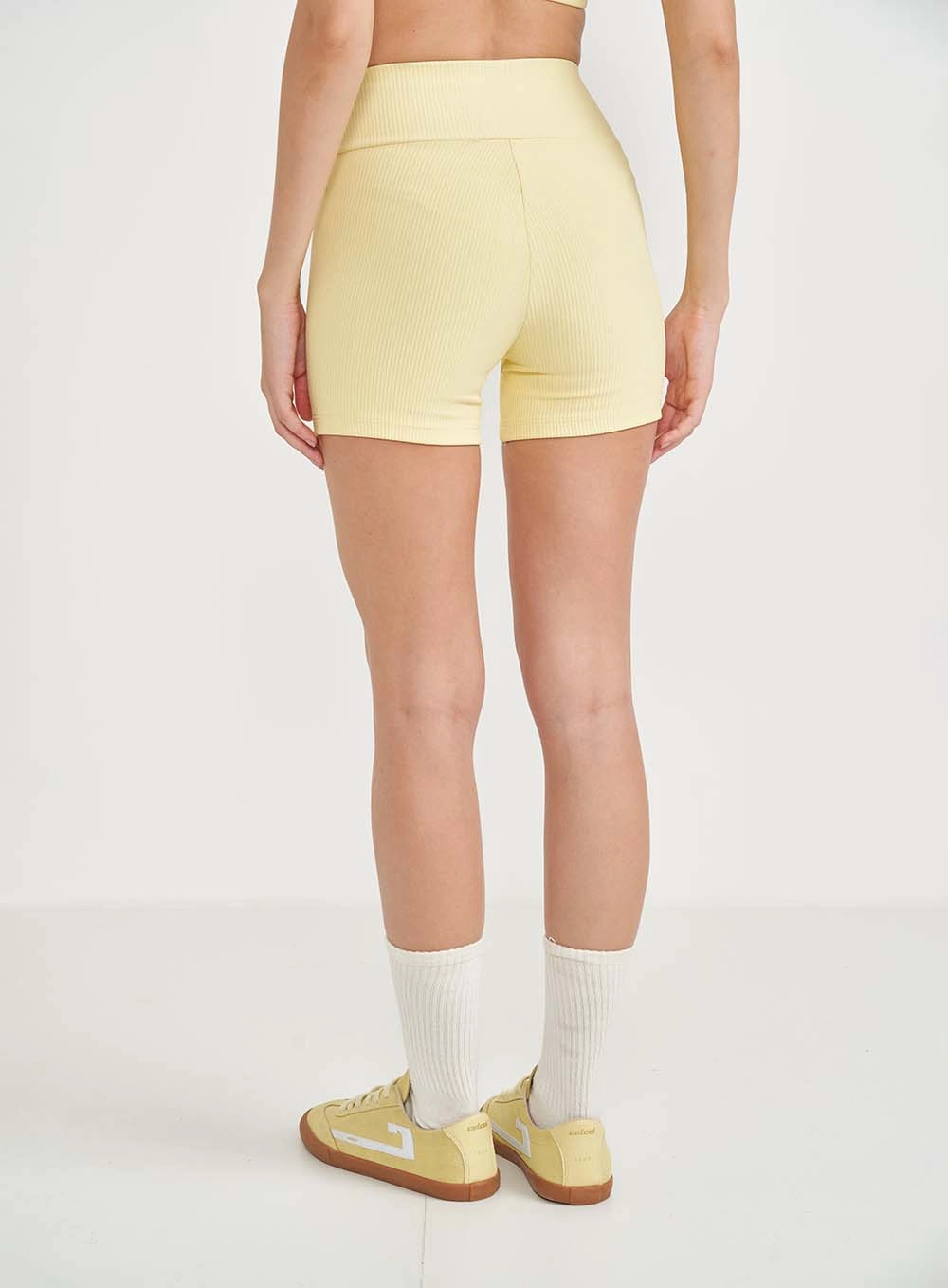Bermuda Perfect Fit Velocity Canelada Amarelo
