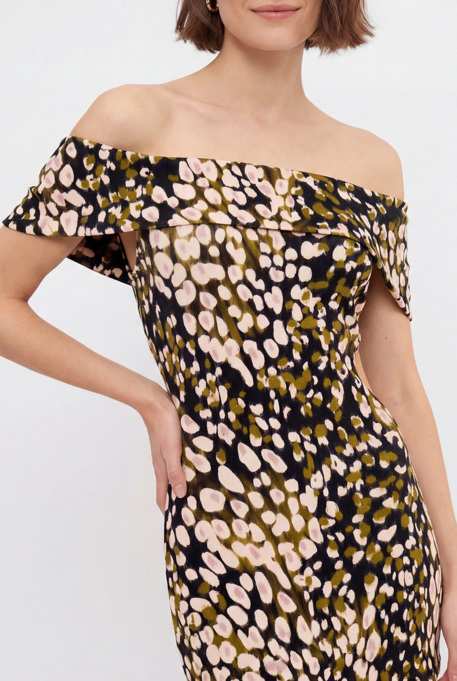 Vestido Longo Slim Estampado Estampados 4