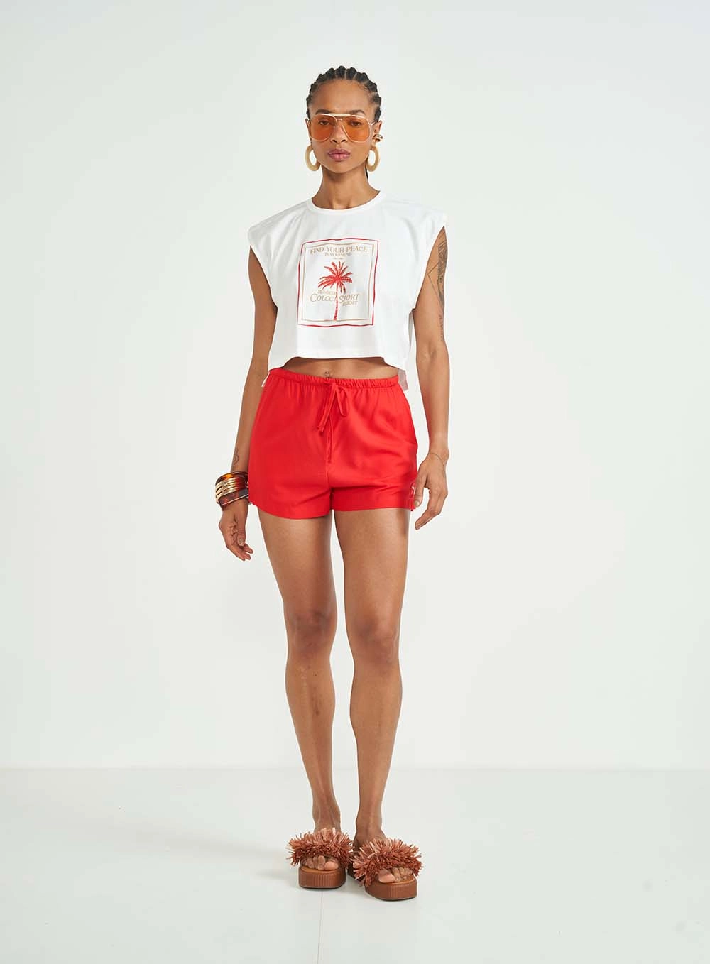 Short Colcci Vermelho