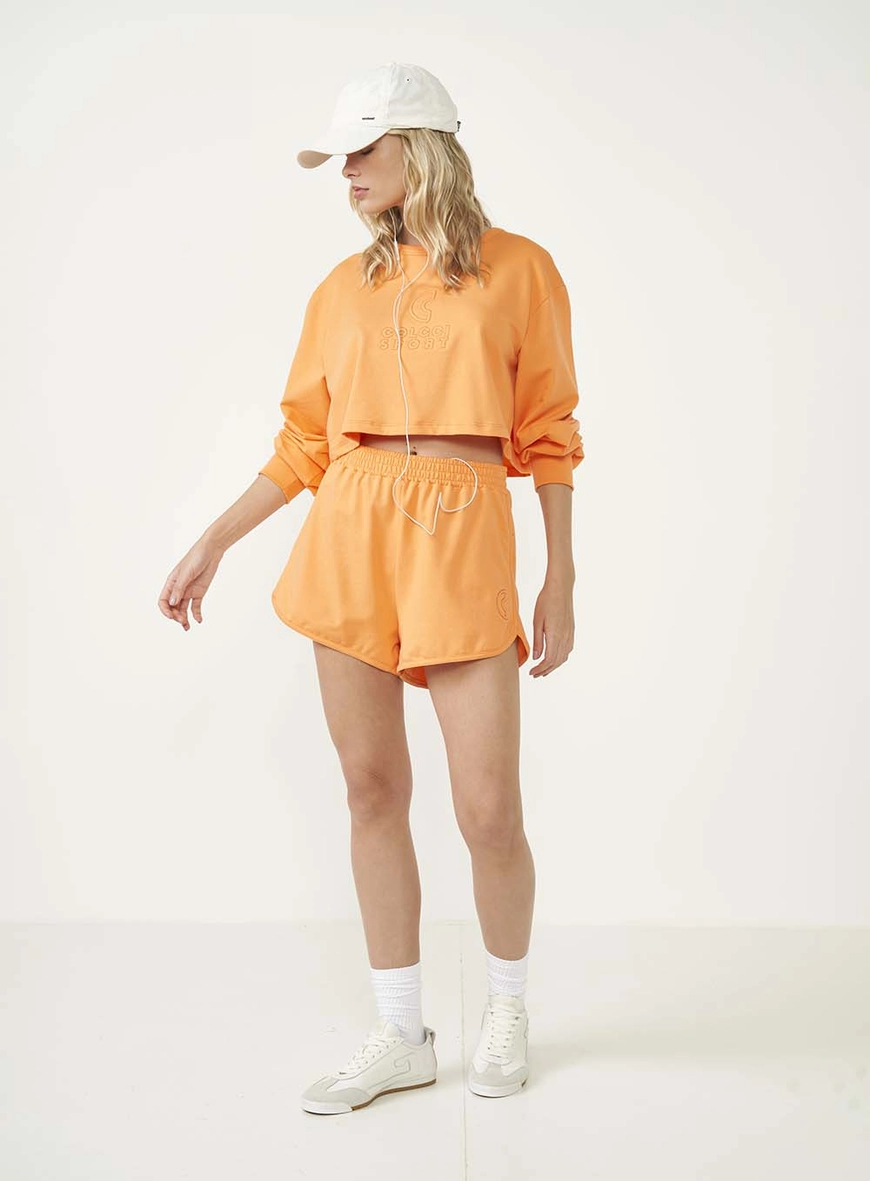 Short Comfort Com Elástico Na Cintura