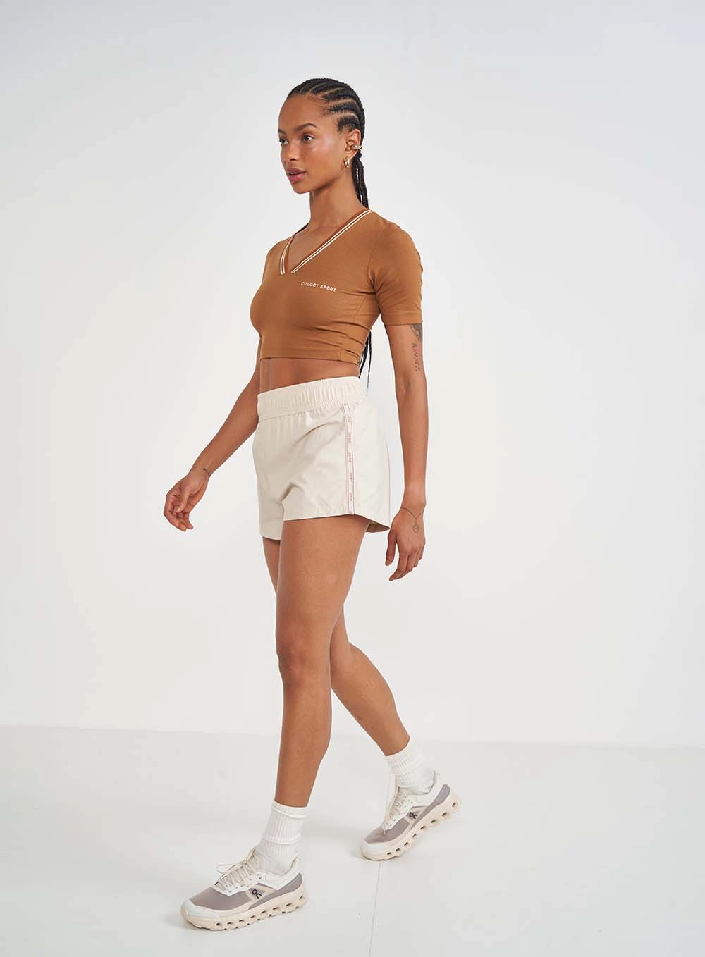 Short Comfort Fit Bege
