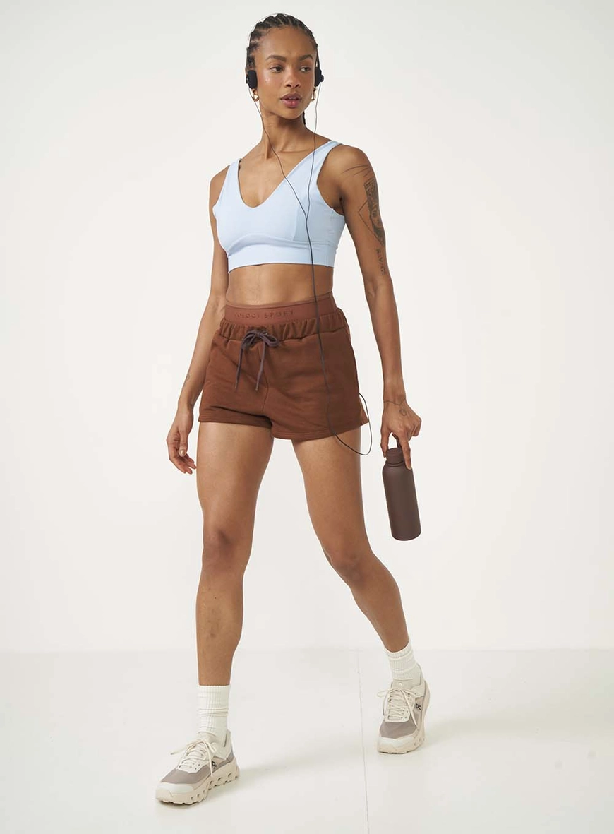 Short Loose Com Amarração E Elástico